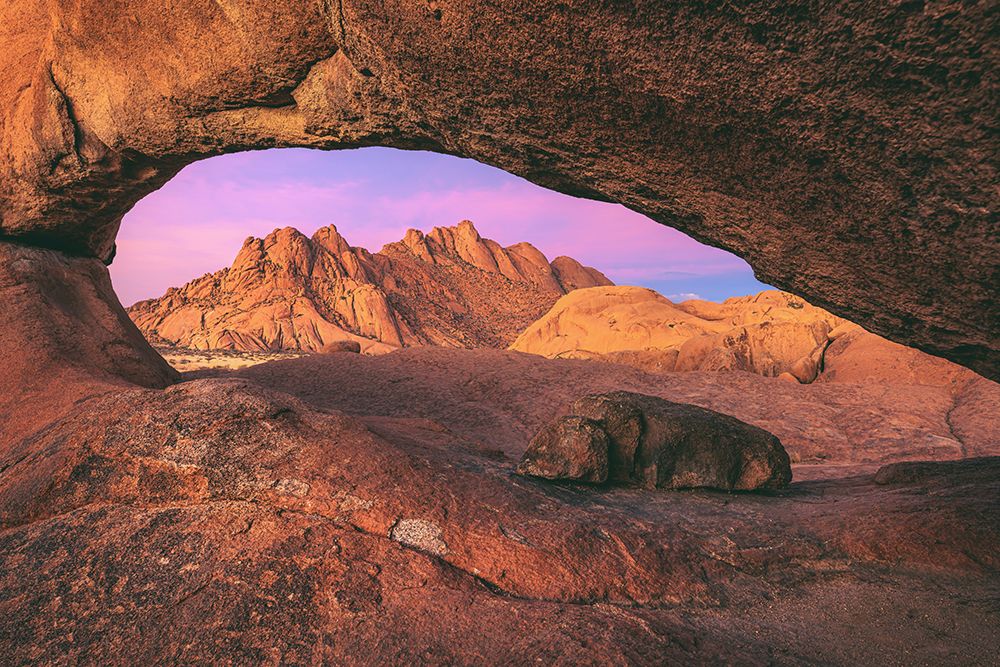 Namibia - Spitzkoppe Natural Arch art print by Jean Claude Castor for $57.95 CAD