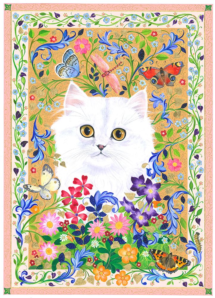Poussy Chat art print by Isabelle Brent for $57.95 CAD
