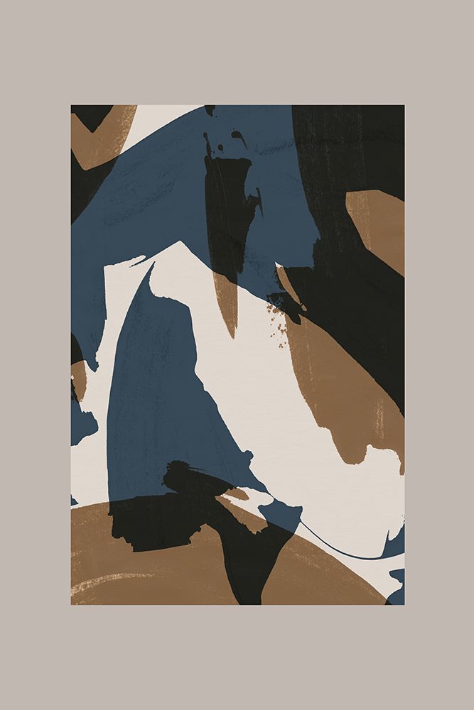 Abstract Brush Strokes 60 art print by Mareike Bohmer for $57.95 CAD