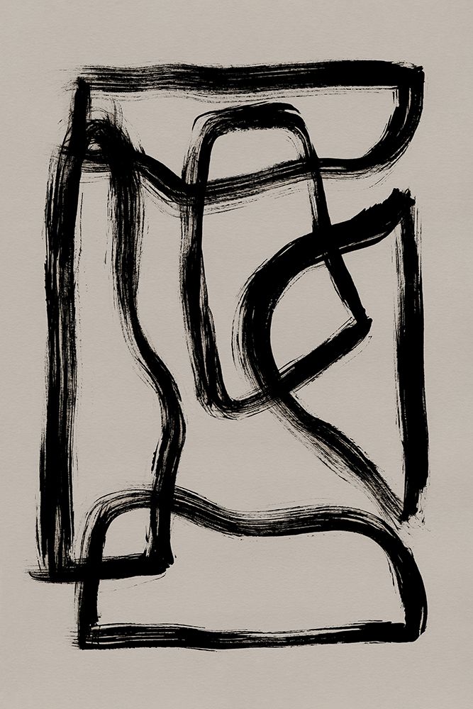 Brush Shapes 2 art print by Mareike Bohmer for $57.95 CAD