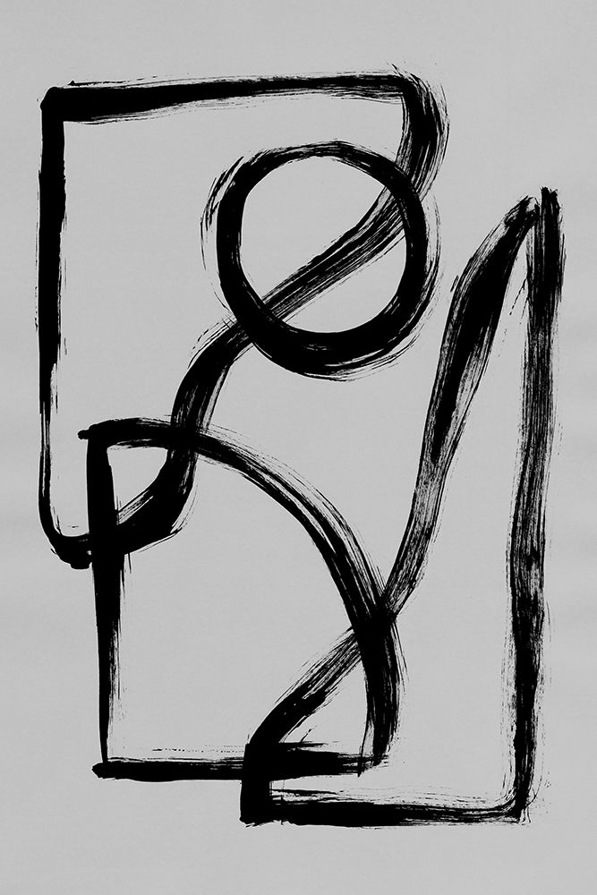 Brush Shapes 3 art print by Mareike Bohmer for $57.95 CAD