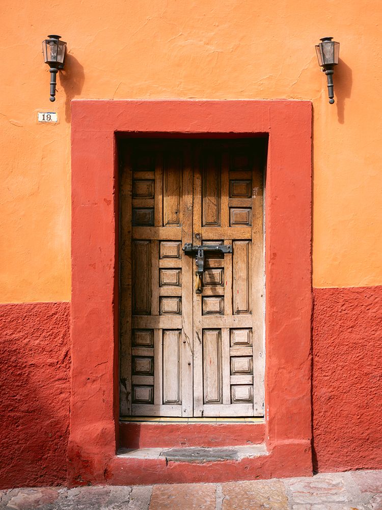 San Miguel de Allende Door | Mexico Travel Photography art print by Raisa Zwart for $57.95 CAD