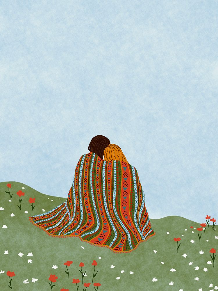 Friends art print by Ceyda Alasar for $57.95 CAD