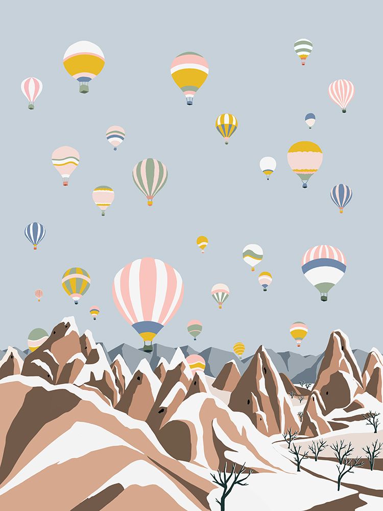 Cappadocia art print by Ceyda Alasar for $57.95 CAD