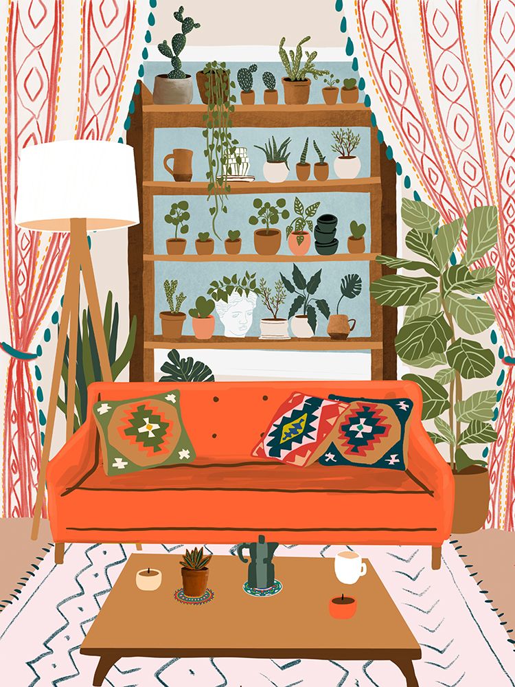 Let the Sunshine On Your Plants art print by Ceyda Alasar for $57.95 CAD