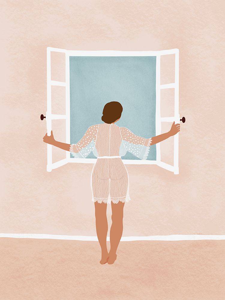 Morning Breeze art print by Ceyda Alasar for $57.95 CAD