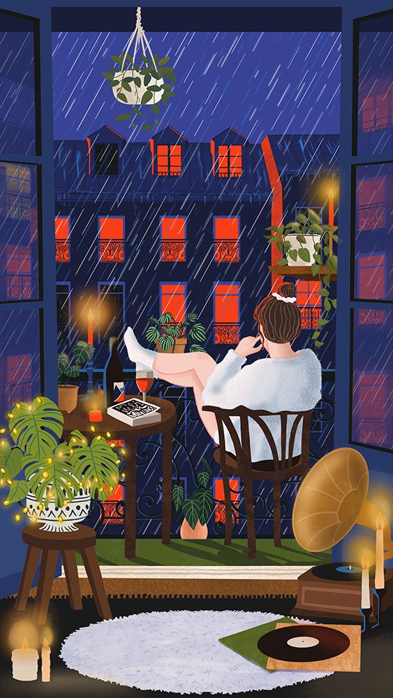 Balcony art print by Ceyda Alasar for $57.95 CAD