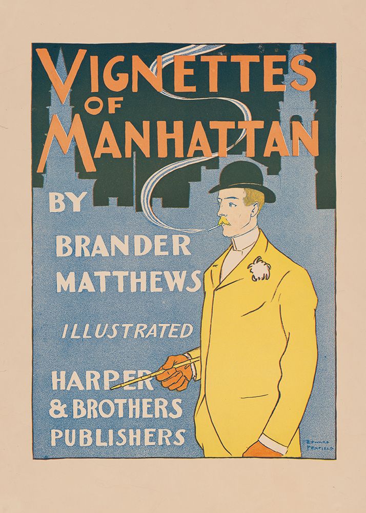 Vignettes of Manhattan (1895) art print by Edward Penfield for $57.95 CAD