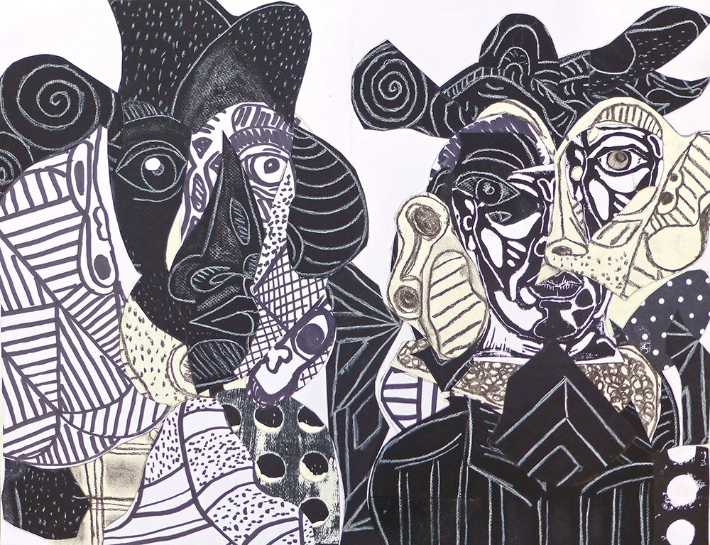 black and white art print by Pascal Marlin for $57.95 CAD