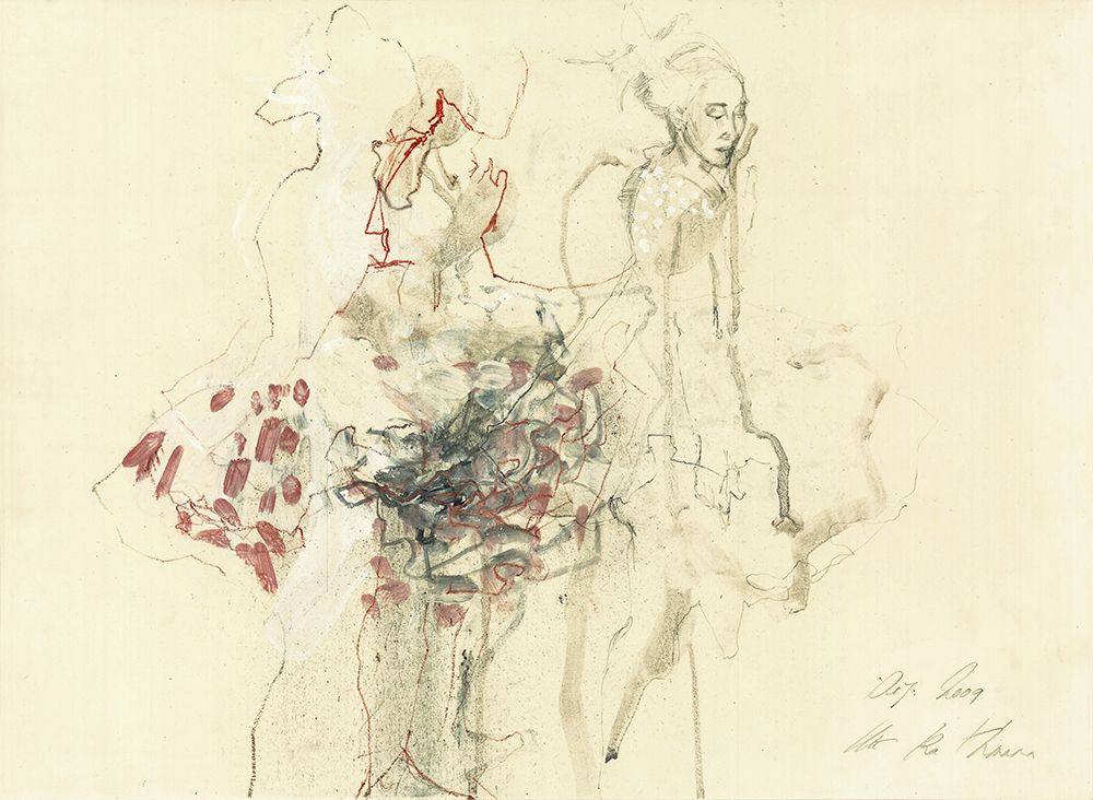 Hommage An Degas IV art print by Ute Rathmann for $57.95 CAD