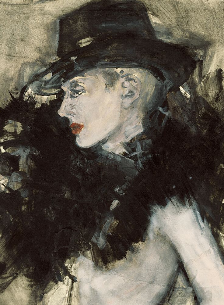 Hommage An Jeanne Mammen IX art print by Ute Rathmann for $57.95 CAD
