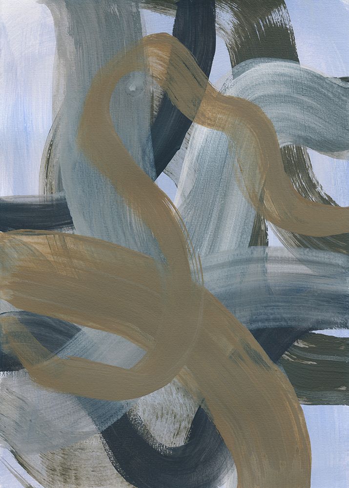 Abstract Brush Strokes 124 art print by Mareike Bohmer for $57.95 CAD