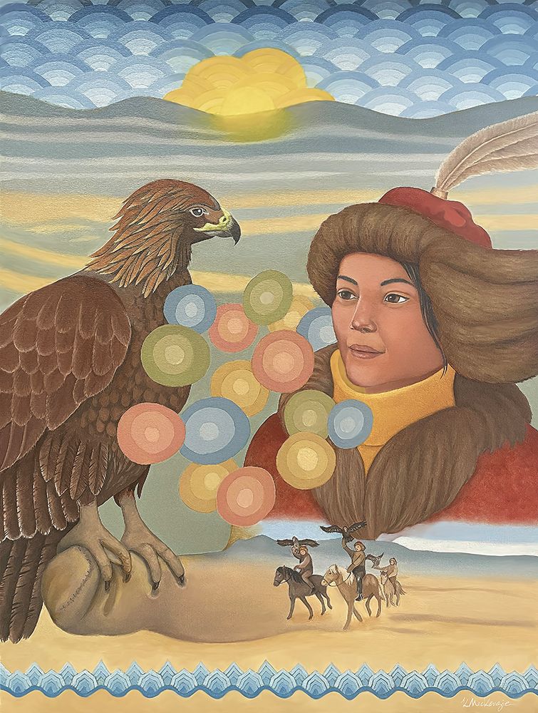 Eagle Hunter art print by Karen MacKenzie for $57.95 CAD