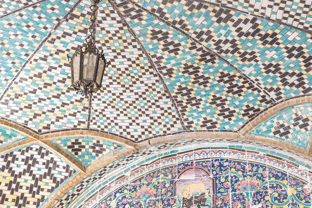 Tiles at the ceiling art print by Photolovers for $57.95 CAD