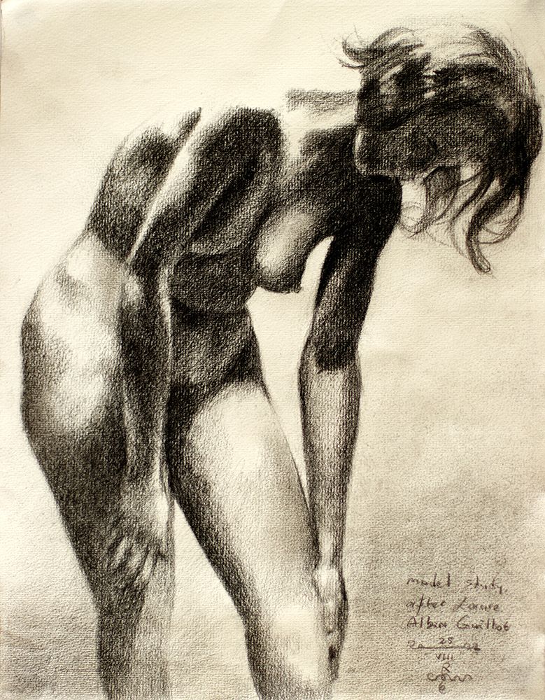 Model Study art print by Corne Akkers for $57.95 CAD