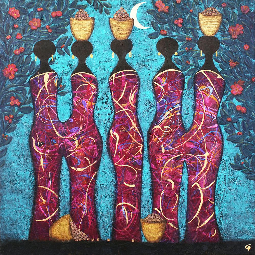 Goddess of Abundance In Abundance art print by Carolina Gardheim for $57.95 CAD