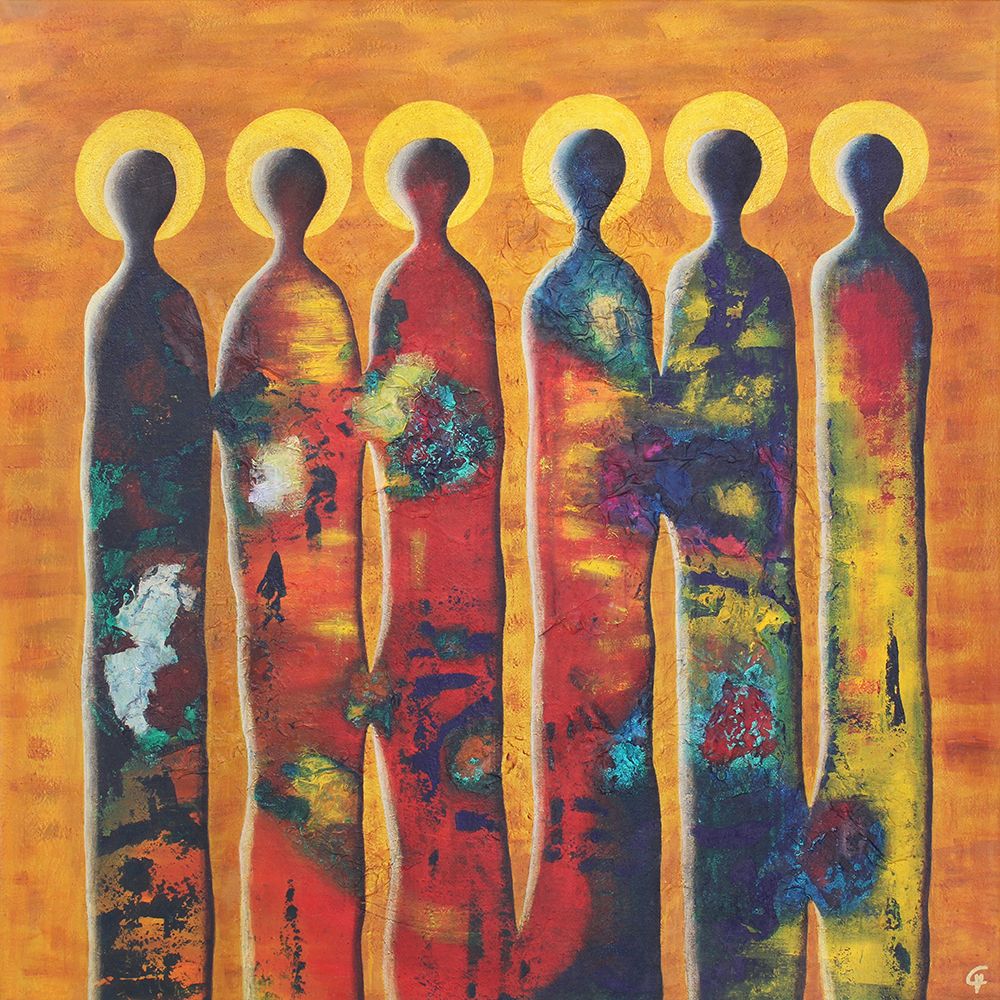 Inner Earth in Support of Humanity art print by Carolina Gardheim for $57.95 CAD