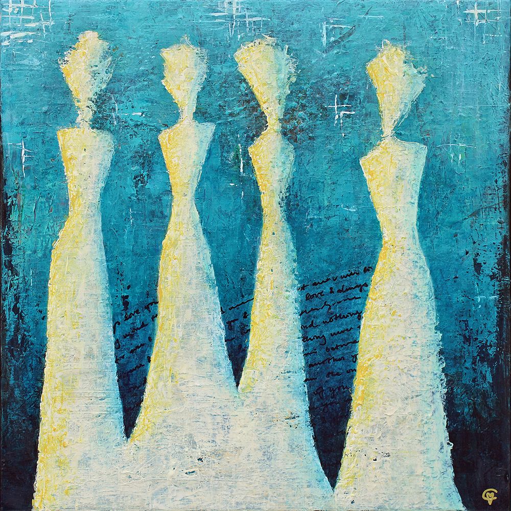 Let There Be Peace On Earth and Let It Begin With Me art print by Carolina Gardheim for $57.95 CAD