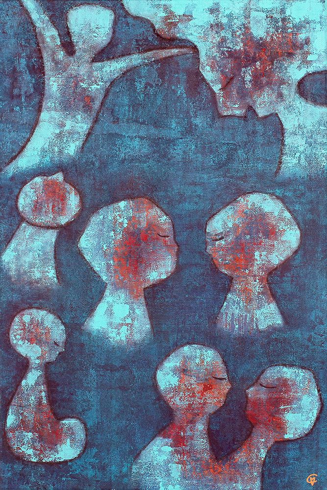 Meetings of the Soul art print by Carolina Gardheim for $57.95 CAD