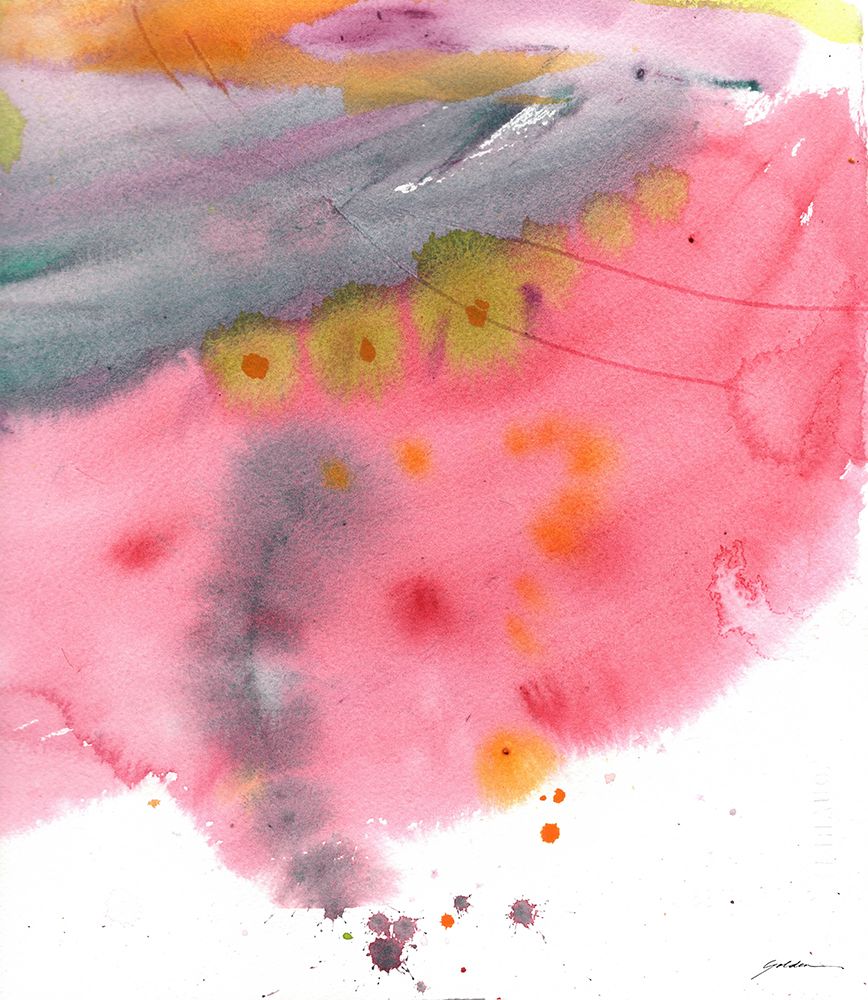 Olive Abstraction art print by Sheila Golden for $57.95 CAD