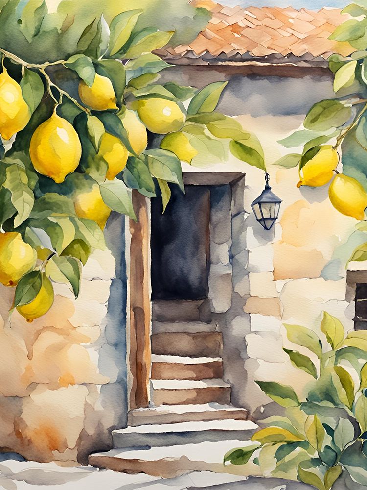 Lemontree art print by Ohkimiko for $57.95 CAD