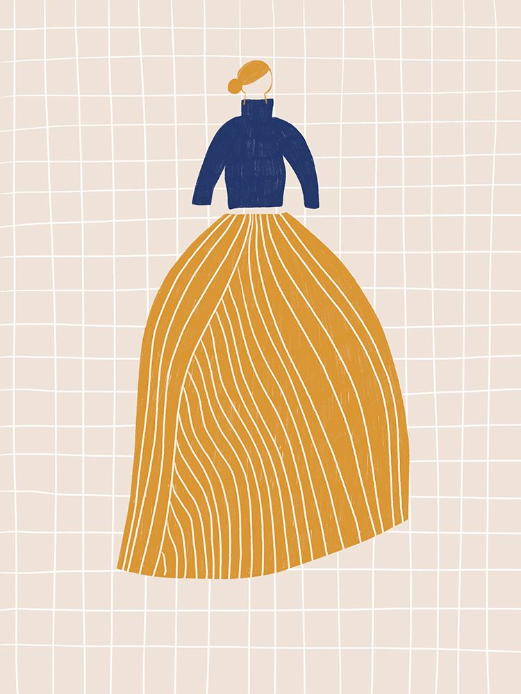 The Skirt 18x24 art print by Menina Lisboa for $57.95 CAD