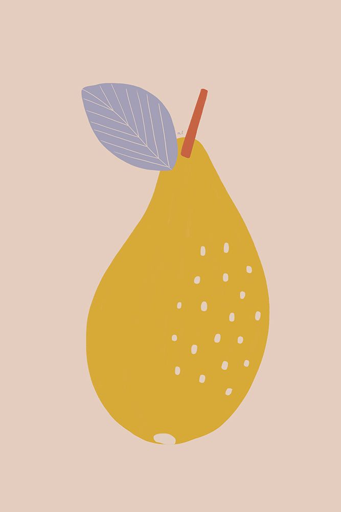 Pear 24x36 art print by Menina Lisboa for $57.95 CAD