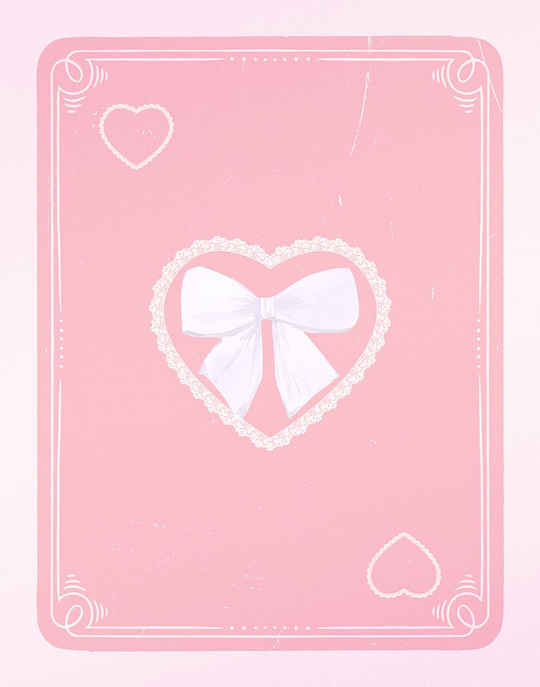 Heart Card art print by Jolly and Dash for $57.95 CAD