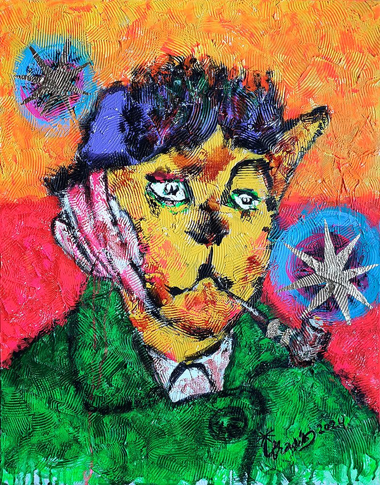 Self Portrait As Van Gogh art print by Kanat Ibragimov for $57.95 CAD