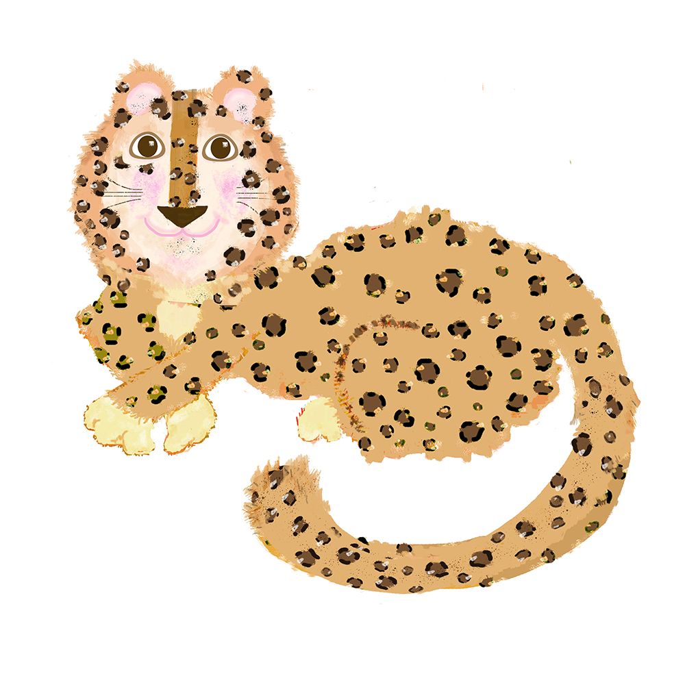 Cute Leopard art print by Lynnda Rakos for $57.95 CAD