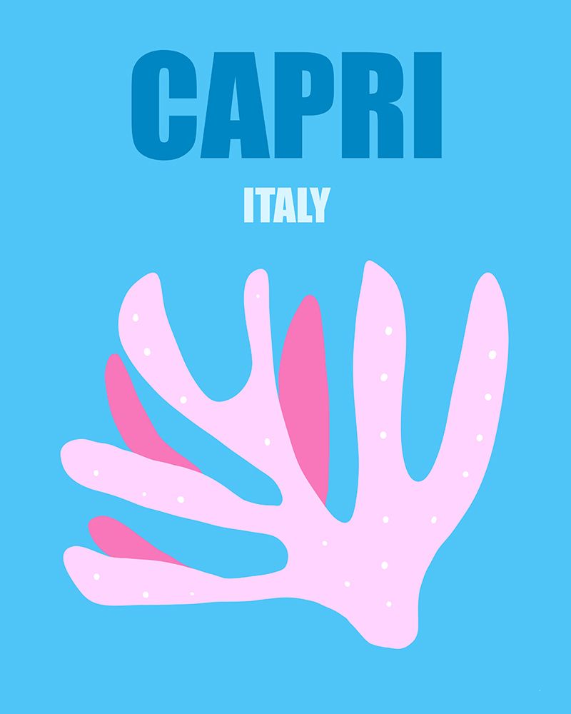 Capri art print by Petra Lizde for $57.95 CAD