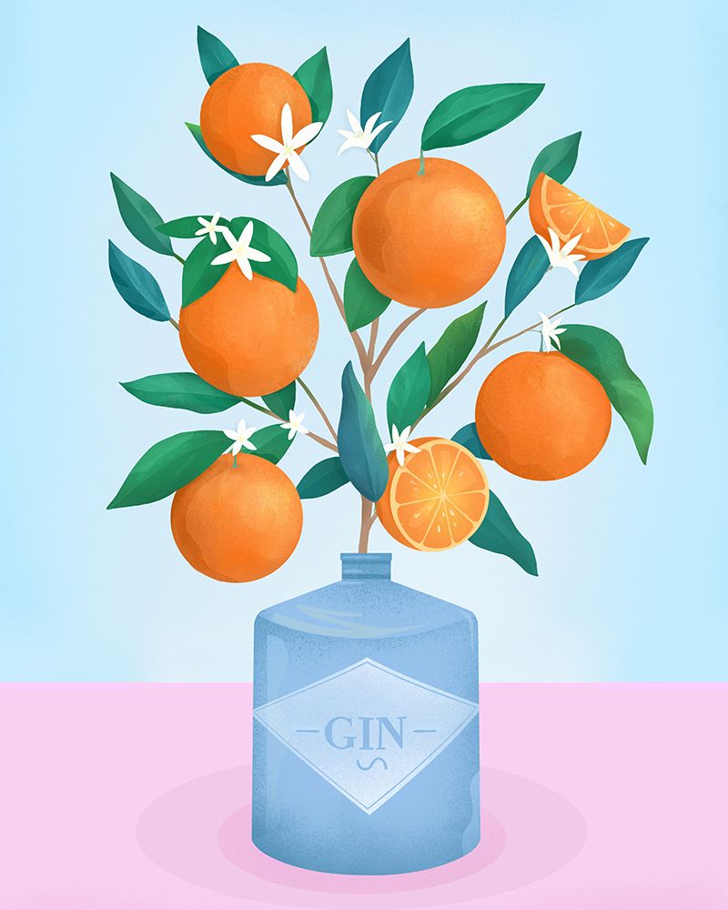 Oranges art print by Petra Lizde for $57.95 CAD