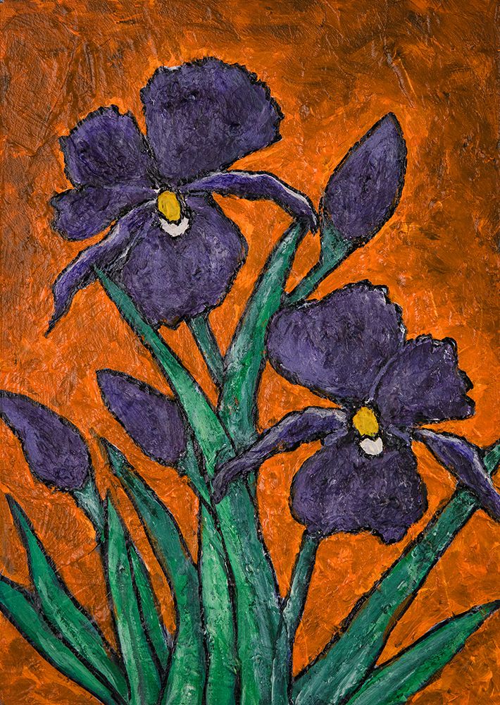 Irises art print by Hefer and Dale for $57.95 CAD