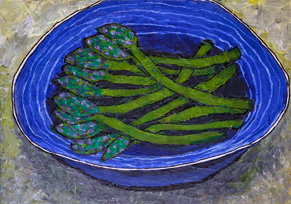 Asparagus art print by Hefer and Dale for $57.95 CAD