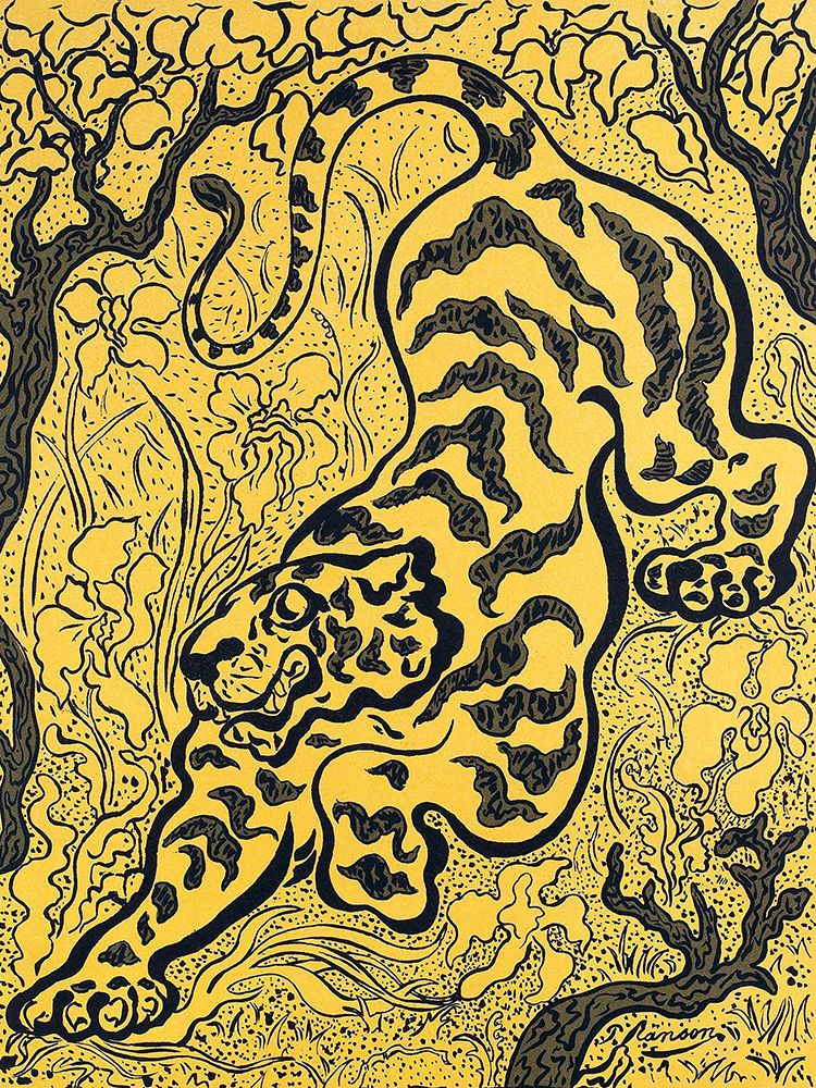 Tigre Dans Les Jungles art print by Paul Ranson for $57.95 CAD