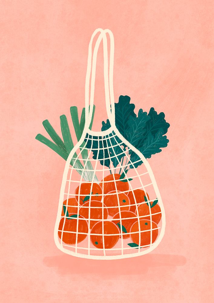 Fruit N Veg art print by Bea Muller for $57.95 CAD