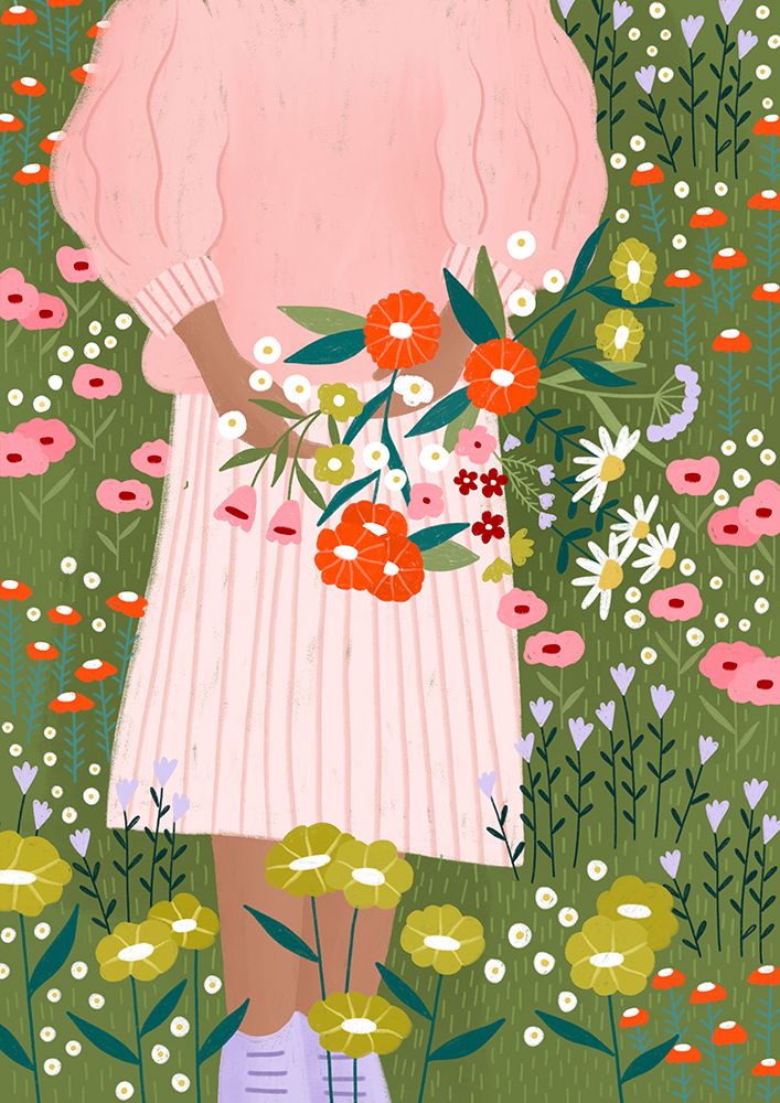 Flower Farm art print by Bea Muller for $57.95 CAD