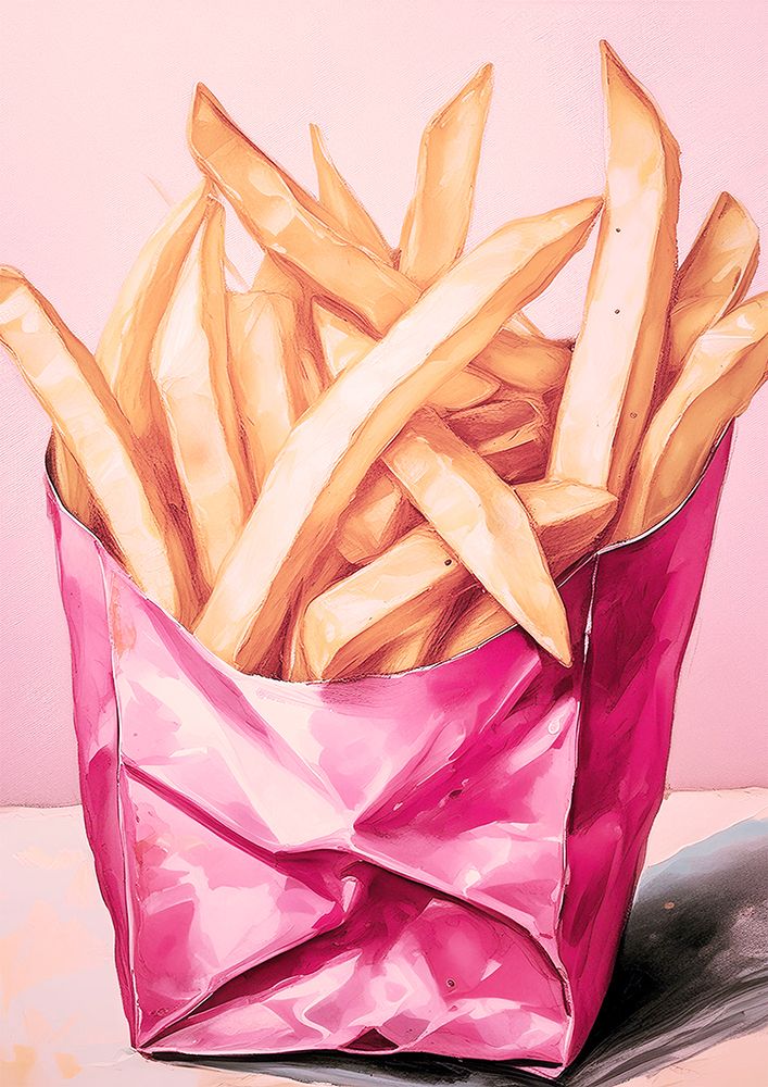 Fries Ratioiso art print by Grace Digital Art for $57.95 CAD