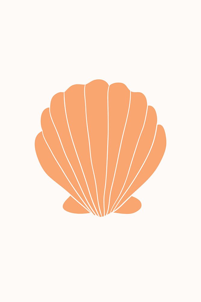 Orangeclamshell Ratio2x3 art print by Grace Digital Art for $57.95 CAD