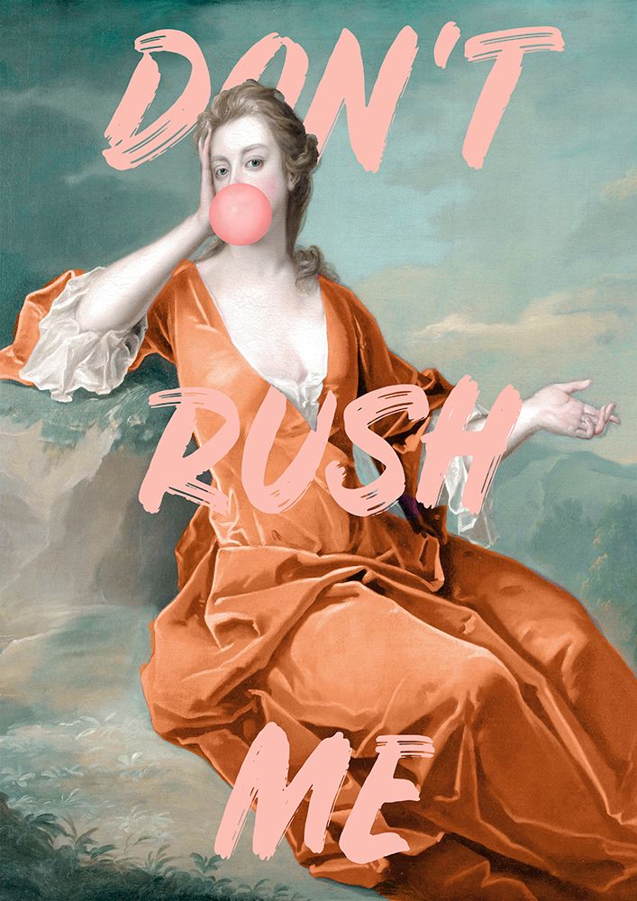 Orangedontrushme Ratio art print by Grace Digital Art for $57.95 CAD