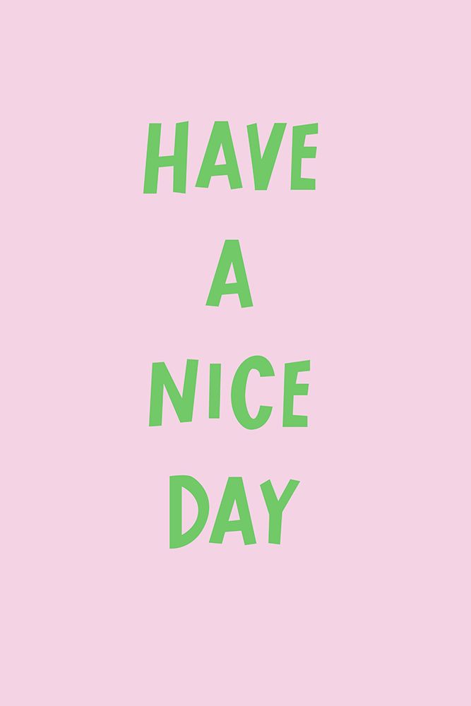 Nicedaygreen Ratio2x3 art print by Grace Digital Art for $57.95 CAD