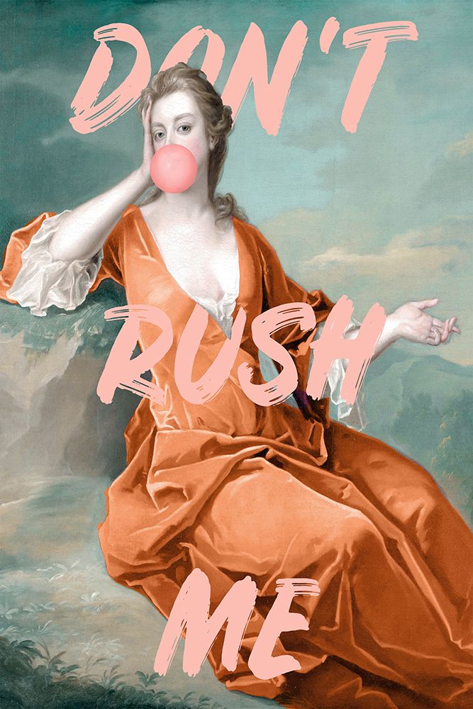 Dontrushmeorange Ratio2x3 art print by Grace Digital Art for $57.95 CAD