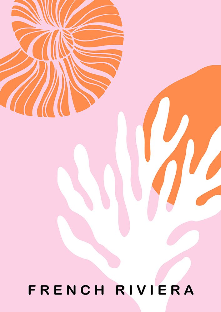 Rivierapinkorange Ratioiso art print by Grace Digital Art for $57.95 CAD