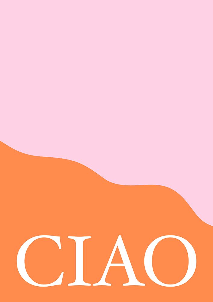 Ciaopinkorange Ratioiso art print by Grace Digital Art for $57.95 CAD