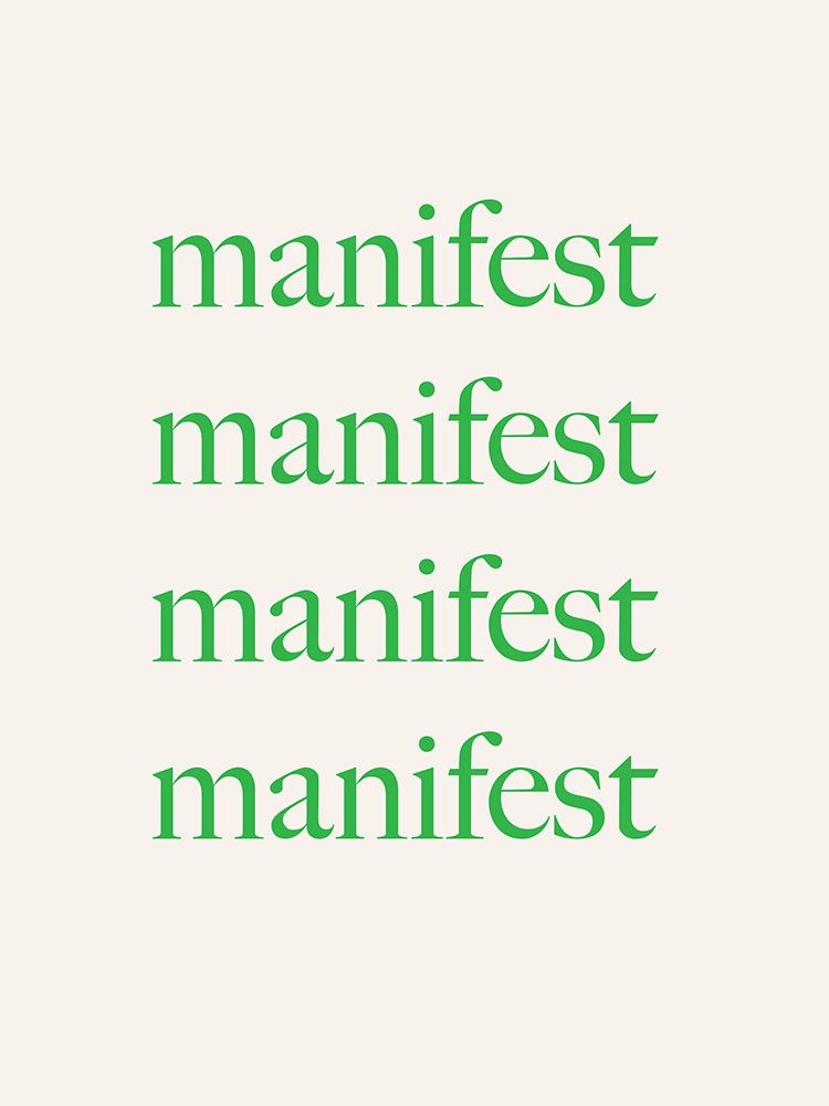 Manifest Green   Std art print by Grace Digital Art for $57.95 CAD