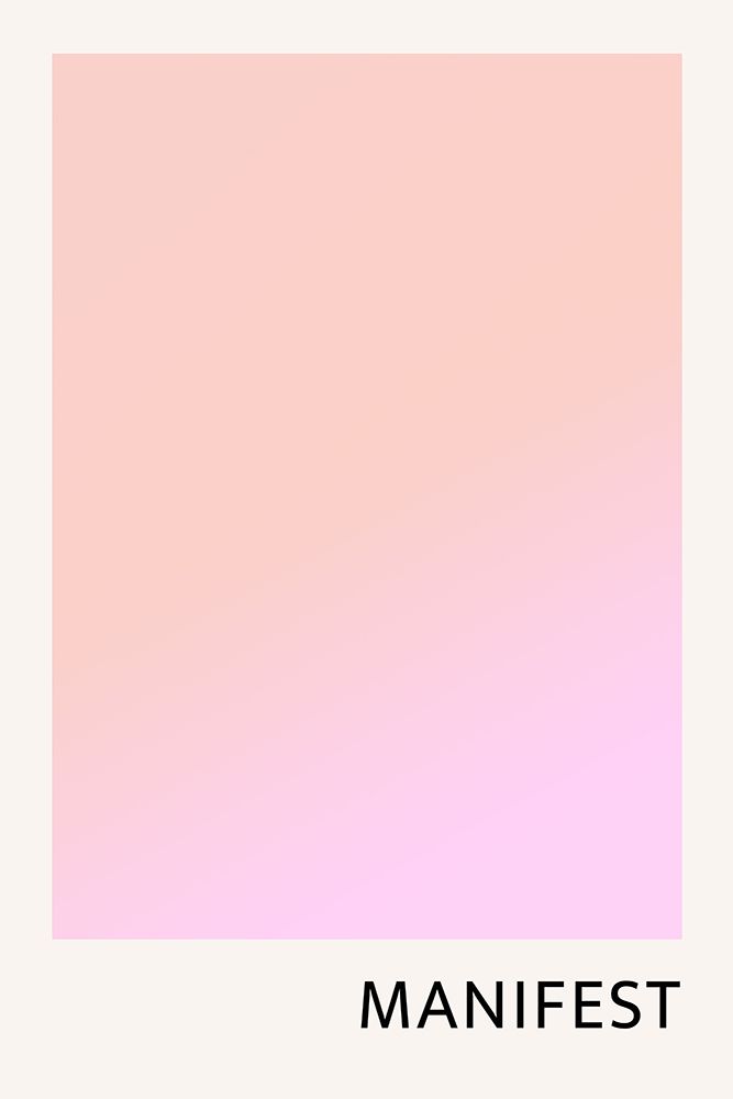 Manifestpinkpeach Ratio2x3 art print by Grace Digital Art for $57.95 CAD