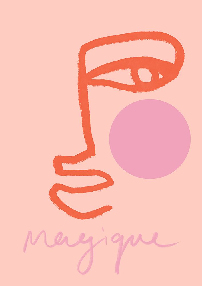Magiqueface Ratioiso art print by Grace Digital Art for $57.95 CAD