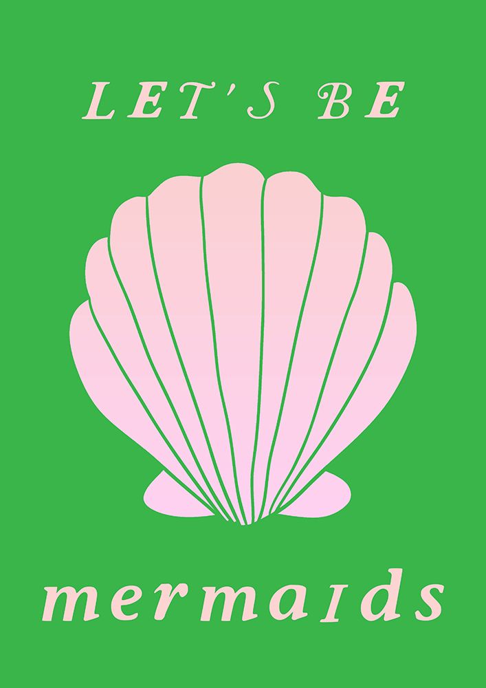 Mermaidsgreen Ratioiso art print by Grace Digital Art for $57.95 CAD