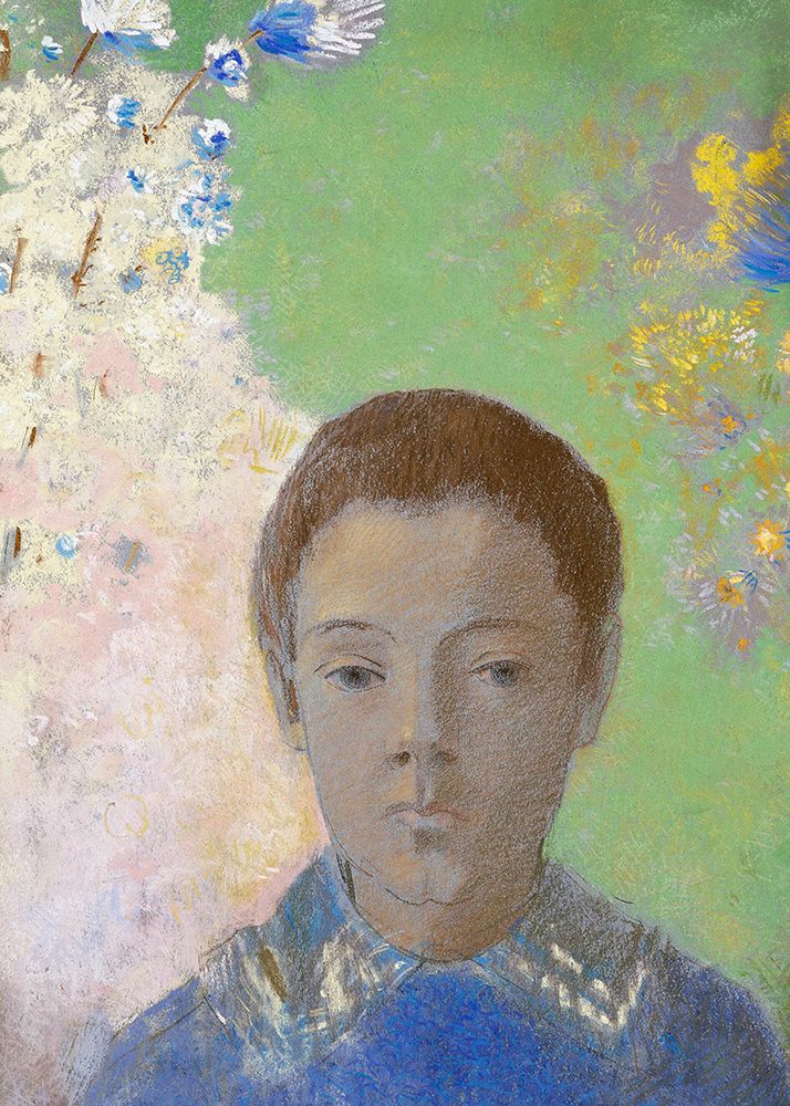 Portrait of Ari Redon art print by Odilon Redon for $57.95 CAD