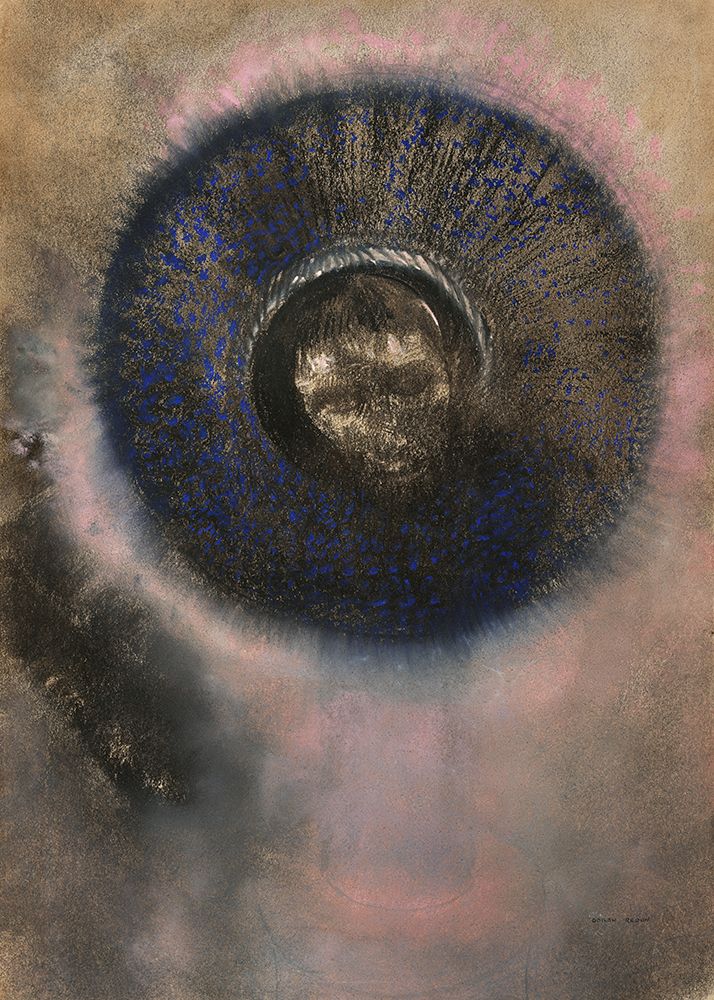 Head Within an Aureole art print by Odilon Redon for $57.95 CAD